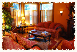 Living room of our Helena, MT vacation rental